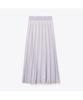 Tolibeochi Pleated Cotton Skirt - Spring Blue