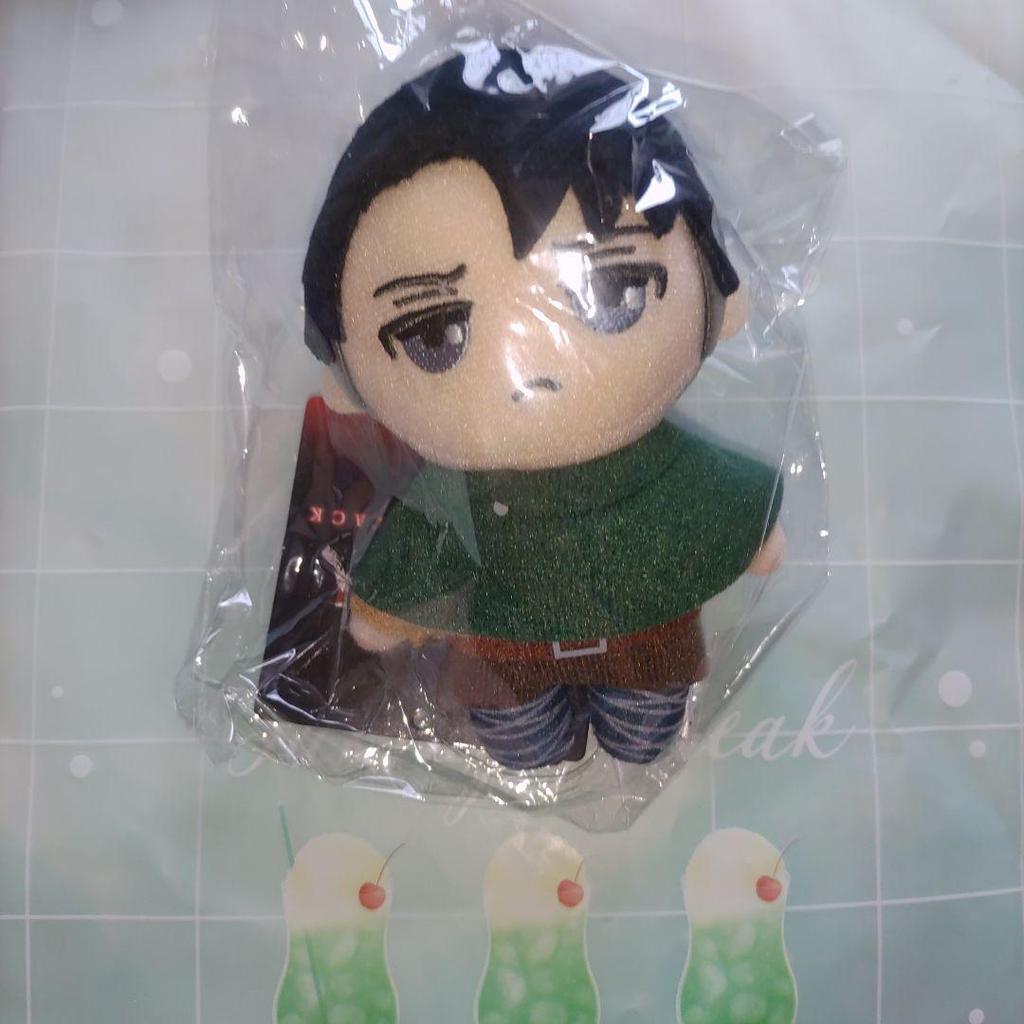 [USED] Attack on Titan Levi Movie Final Chapter Plush Mascot Keychain