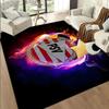 1PC Psv Sports Emblem Floor Mat for Living Room, Game Rooms, Office, Bedroom, Office Floor Mat Playful Design, Christmas fan gifts