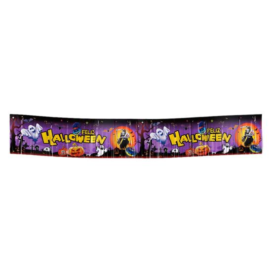 Halloween Banner Horror Party Decor Yard Sign Scary Background Cloth