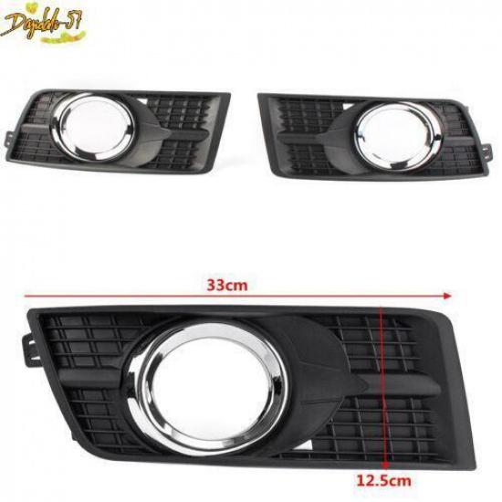 Front Left Right Fog Lamp Light Cover Grille For 2010-2014-2016 Cadillac SRX New