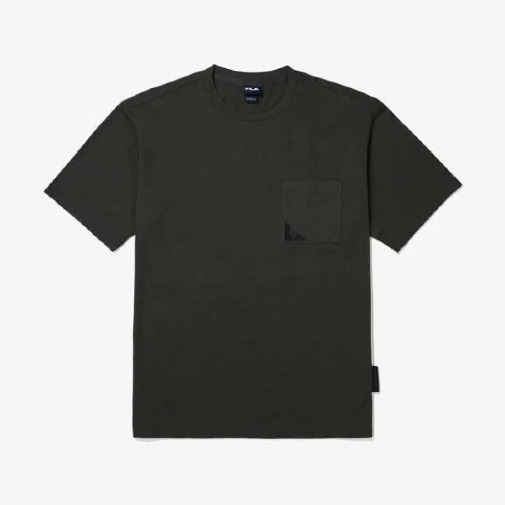 Fila Lightweight Stretch Pocket Short Sleeve Tee Fs2rsg2134xcgy 95(M)