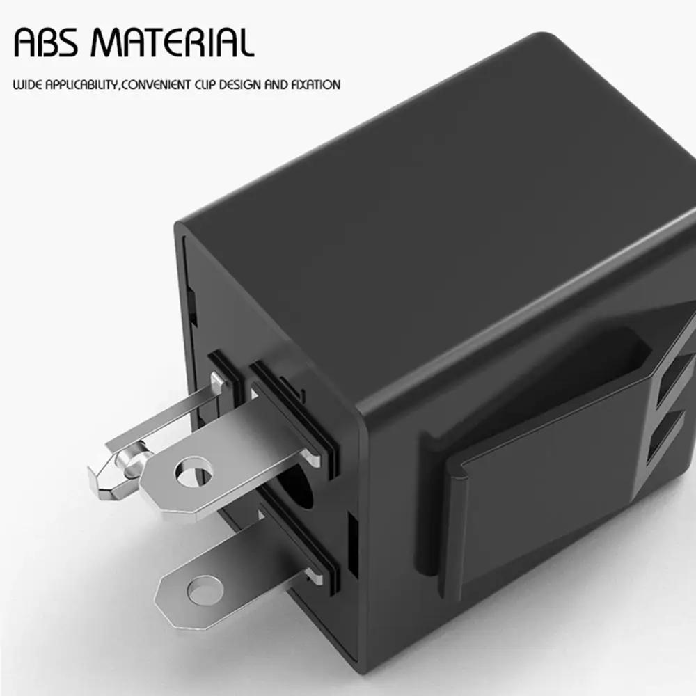 12V 3-Pin Einstellbares LED-Blinker-Relais Motorrad Blinker LED Blink-Konverter Werkzeug Elektronik Regler Kit