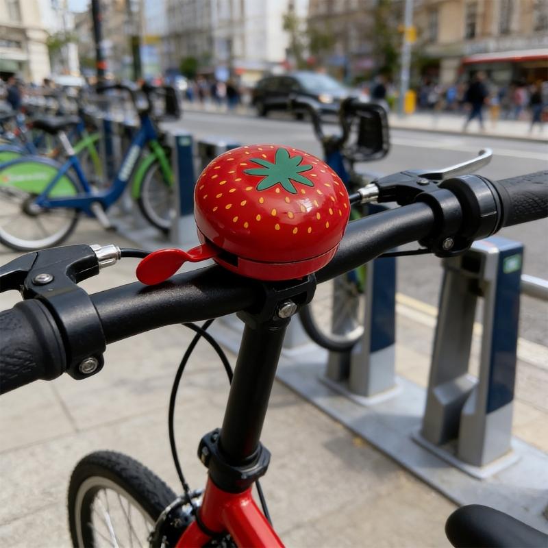 Tire Shape Bicycles Bells Producing Clear Audible Rings Waterproofed Construction Simple Mount On Handlebars For Safety