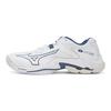 Mizuno Wave Lightning Z8 Breathable Coverage Lightweight Low-Top Badminton Shoes Unisex White Blue Mizuno V1GA240061
