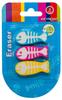 Keyroad Fish Eraser /3 Pcs/ Kr970348