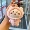 Joke Bear Chiikawa Hachiware Plush Keychain For Backpack Decor