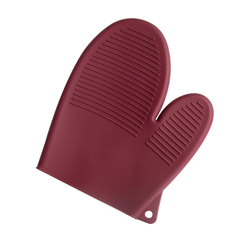 Microwave Oven Gloves, Heat-Resistant Kitchen Gloves, Thickened Silicone Insulation Gloves