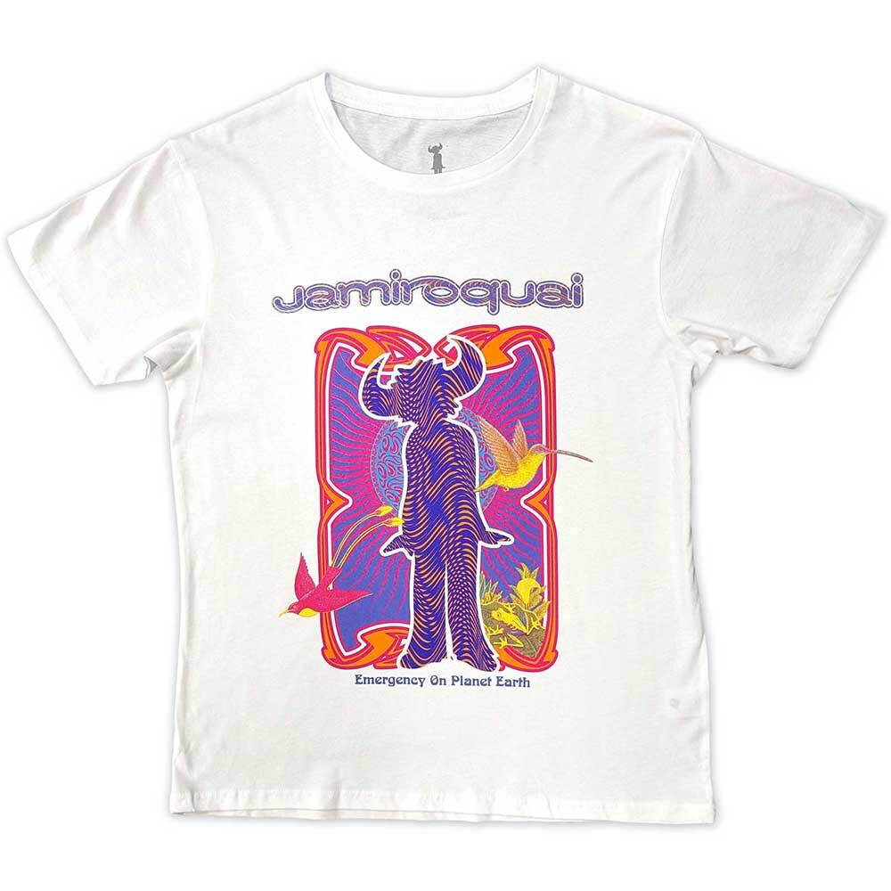 Jamiroquai Emergency T-Shirt White New Unisex T-Shirt M