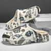 Slippers for Men Wear-resistant Shoes for Men Men's Flip Flops Added Cotton Waterproof Slipper Soft and Comfortable Non-slip