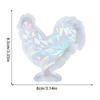 3D Rooster Animal Figurine Silicones  Candle Molds for Candle Soap Making Gypsum Decoration Cement Clay Silicones Molds
