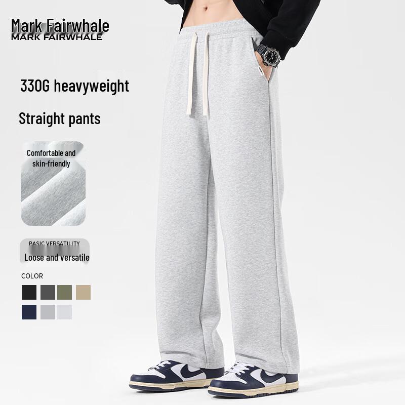 Mark Fairwhale Men's Heavyweight Straight-Leg Sweatpants