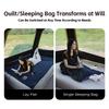 Sleeping Bag for Camping Ultrasonic Warmth Sleeping Bag Portable Attachable Camping Bag 200g Faux Silk Cotton 5-15°C Cotton Sleeping Bags for Adults