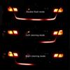 12V 1,2M/1,5M Zadní světlo do kufru auta Dynamický Streamer Výstražný LED pásek Auto přídavné brzdové směrové světlo