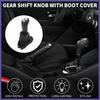 5 Speed Gear Shifter Knob with Cover for Renault Clio II 2001-2005 Plastic New