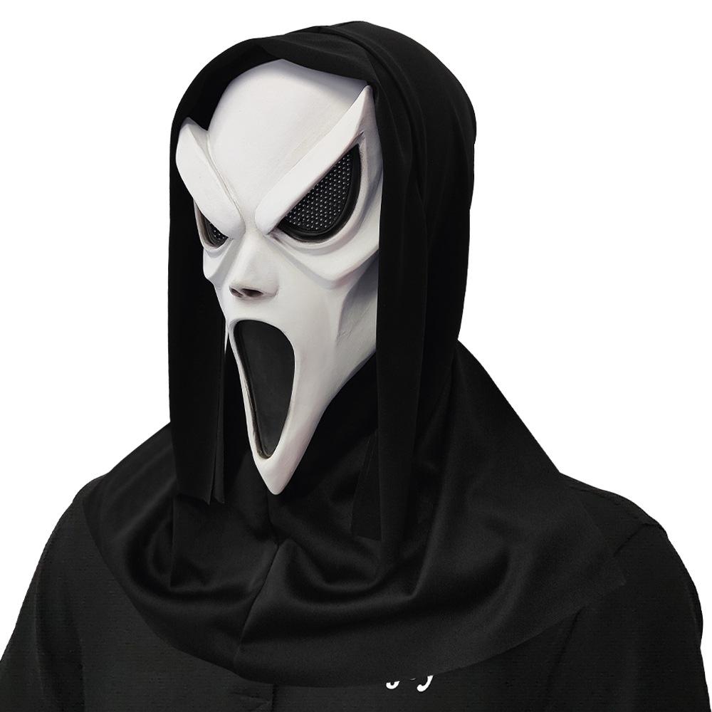 Assassin scream horror mask masquerade skull ghost face headgear Halloween party prank prop
