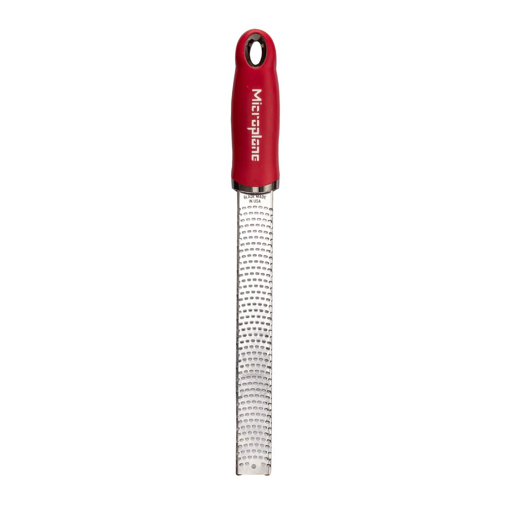 

Microplane Premium Classic Series Zester Grater, Red, 46120 (Parallel Import)