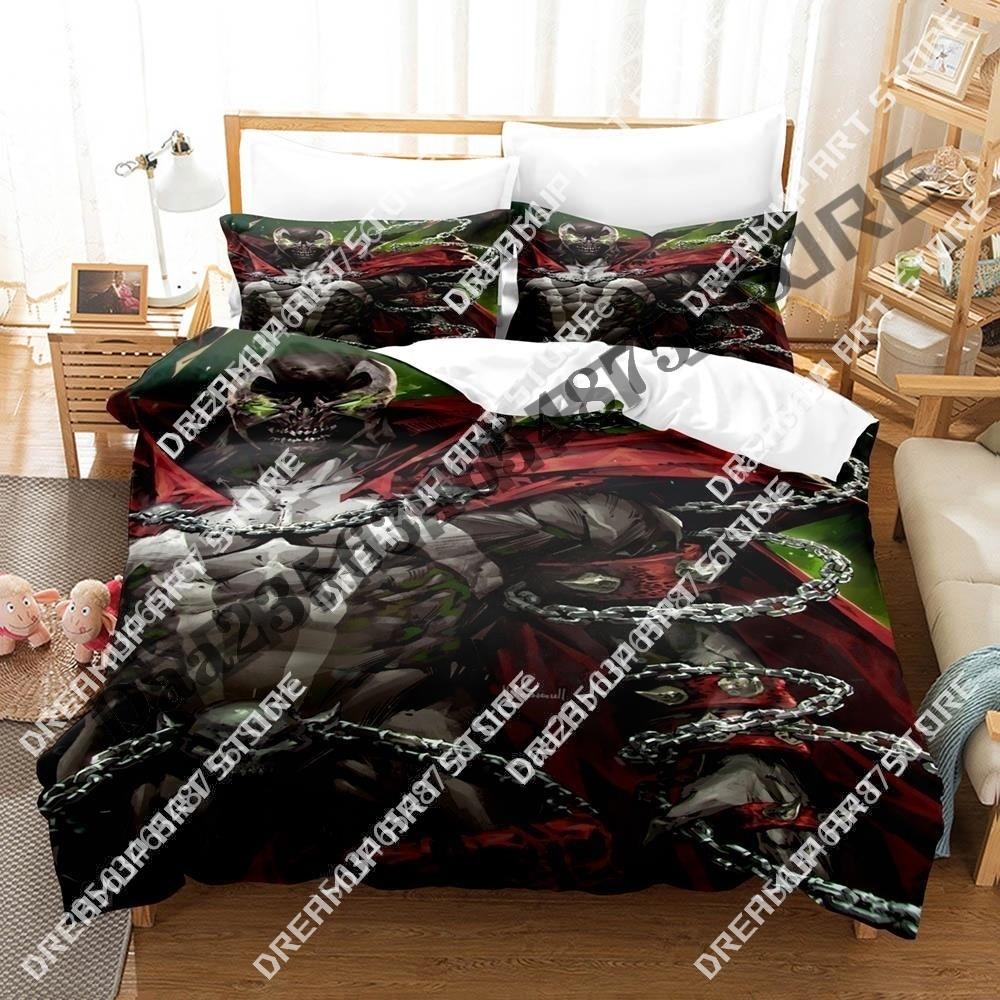 3D Print Spawn Bedding Set Twin Queen King Full Size Single Double Duvet Cover Pillowcase Bed Boys Girls Adults