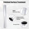Uxcell Aluminum Alloy Tube OD 51/57/63/70/76mm Intercooler Pipe Air Intake Tube Hose 0 45 Degrees 500mm Length for Car