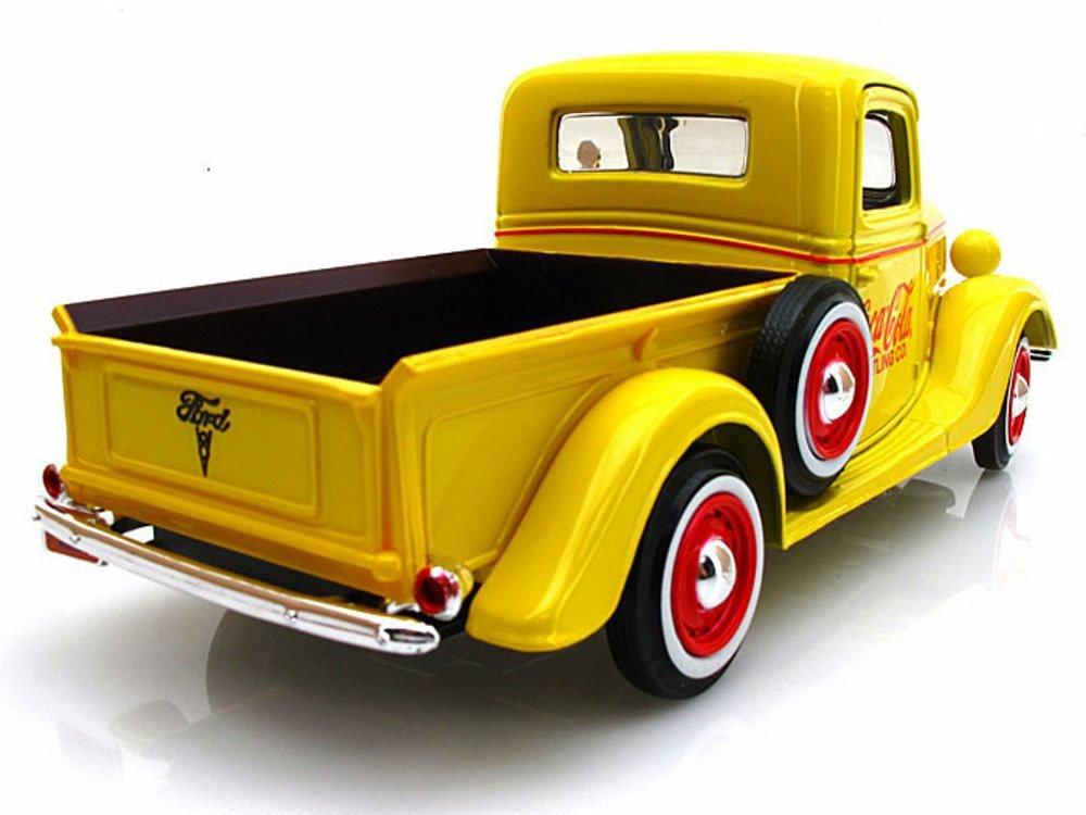 Coca Cola Series Ford Pickup 1937 Yellow Scale 433213 Coca-Cola 1/24