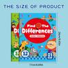 1 Hidden Difference Activity Book Containing 32 Interactive Observation Games Plus Memory Exercises Attention Plus Concentration Training Visual