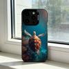 Cute Little T-Turtle Phone Case For iPhone 17,16,15,14,13,12,11 Plus,Pro Max,XS,Colored Silver Plated Inside Cover