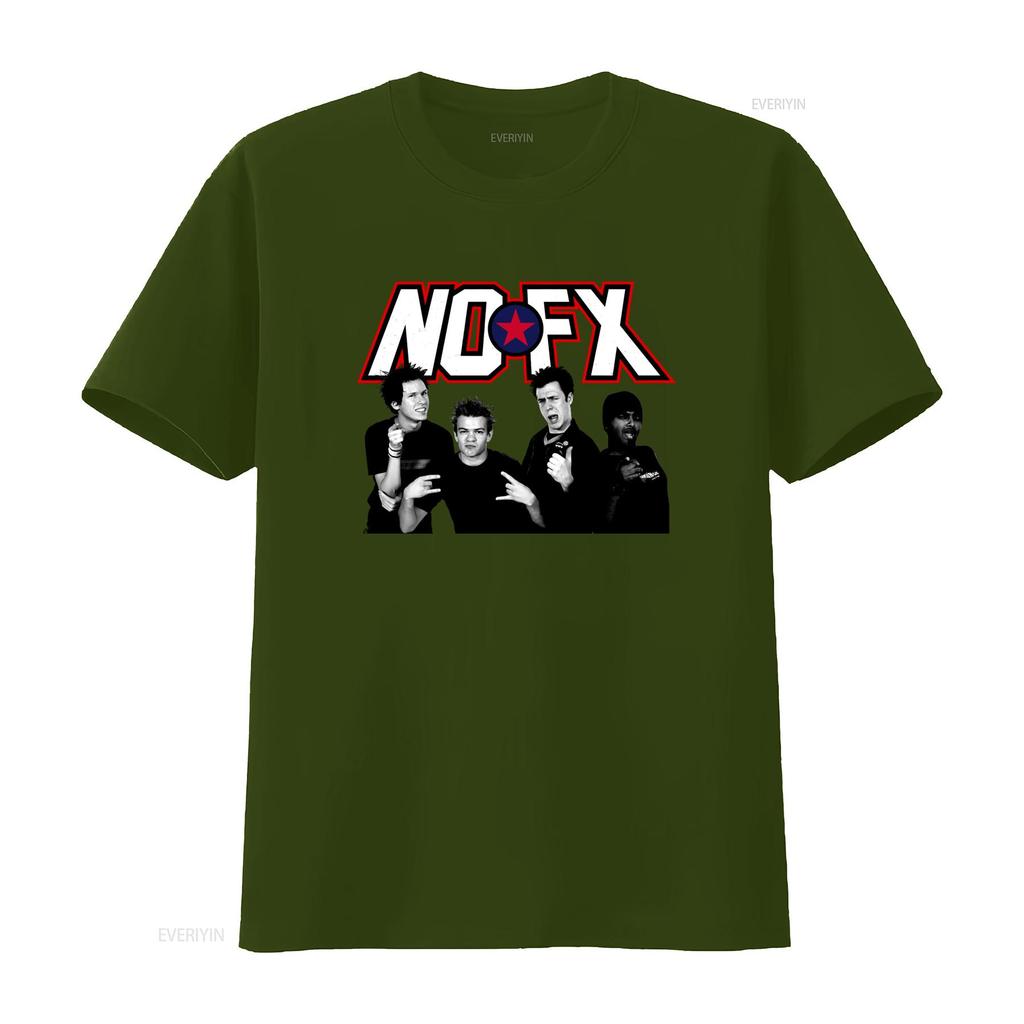 Nofx The Final Tour 1983 2024 Sum 41 Merchandise Limited Edition T Shirt Vintage Washed Fashion Stretched Graphic Breathable