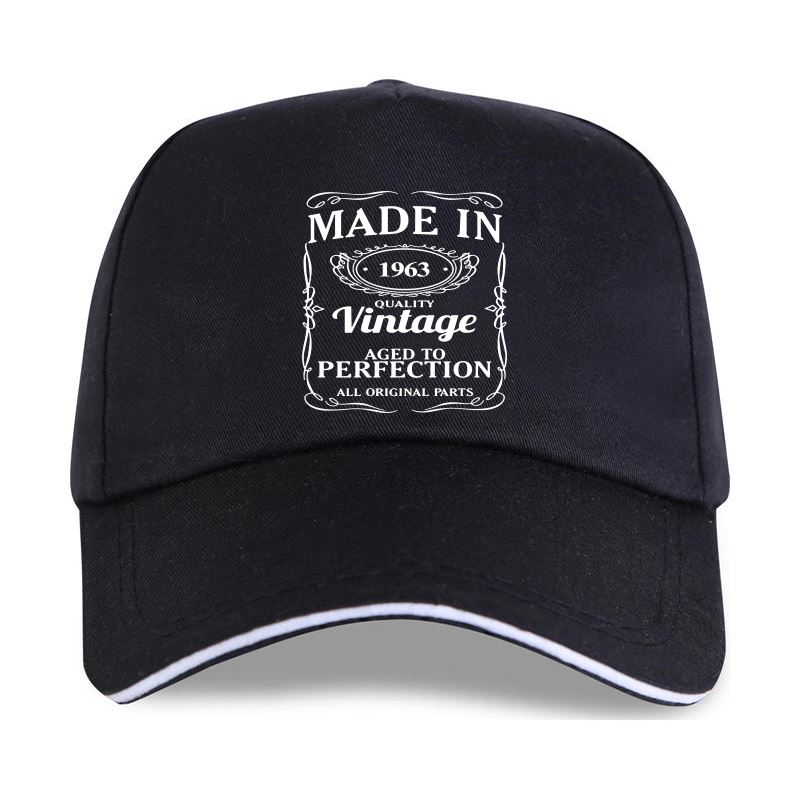 New Cap Hat Made In 1963 Happy Birthday Funny Unisex Graphic Fashion 2023 Cotton Baseball Cap Harajuku