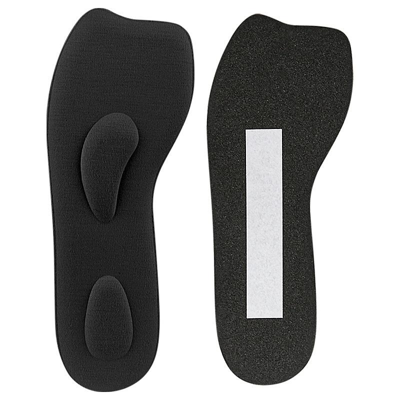 Fish Mouth Sponge Seven-point Pad, High Heels, Single Shoes, Shock-absorbing and Sweat-wicking Mesh Insole, Forefoot Pad, Arch Massage Pad.