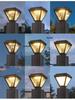 Modern Solar Outdoor Waterproof Pillar Light for Gardens, Courtyards, and Fences
