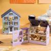 Handmade Mini Manor DIY Kit: Creative Fun House Toy for Kids