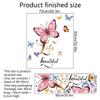 Wall Sticker English Life Is Beautiful Butterfly Wall Sticker Living Room Room Decoration Wall Sticker Self-adhesive