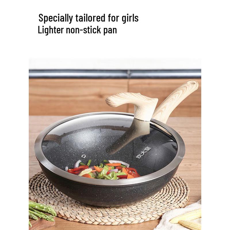 COOKER KING Maifan Stone Non-Stick Wok