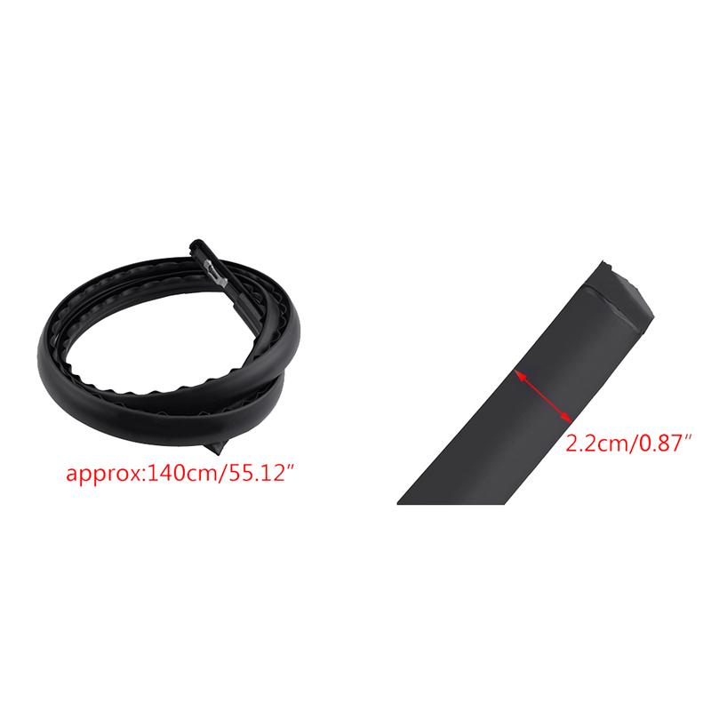 Ac29-2 X Car Roof Moulding Trim Rubber Seal For Honda Civic 2012 2013 2014 2015