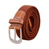 Women's Canvas Belt Pin Buckle Casual Fashion Leather Pearl Belt Jeans Pant Belt