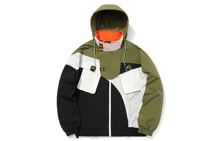 Li Ning Jacket Unisex Olive Green AJDQ373-3 L