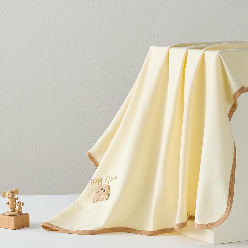 Pure Cotton Multi-Season Baby Swaddle Blanket - Newborn Swaddling Wrap for Spring, Autumn, and Winter 90x90 cm