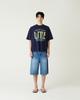 Diaendeukweseucheon Little Thing Print T-Shirt / Navy