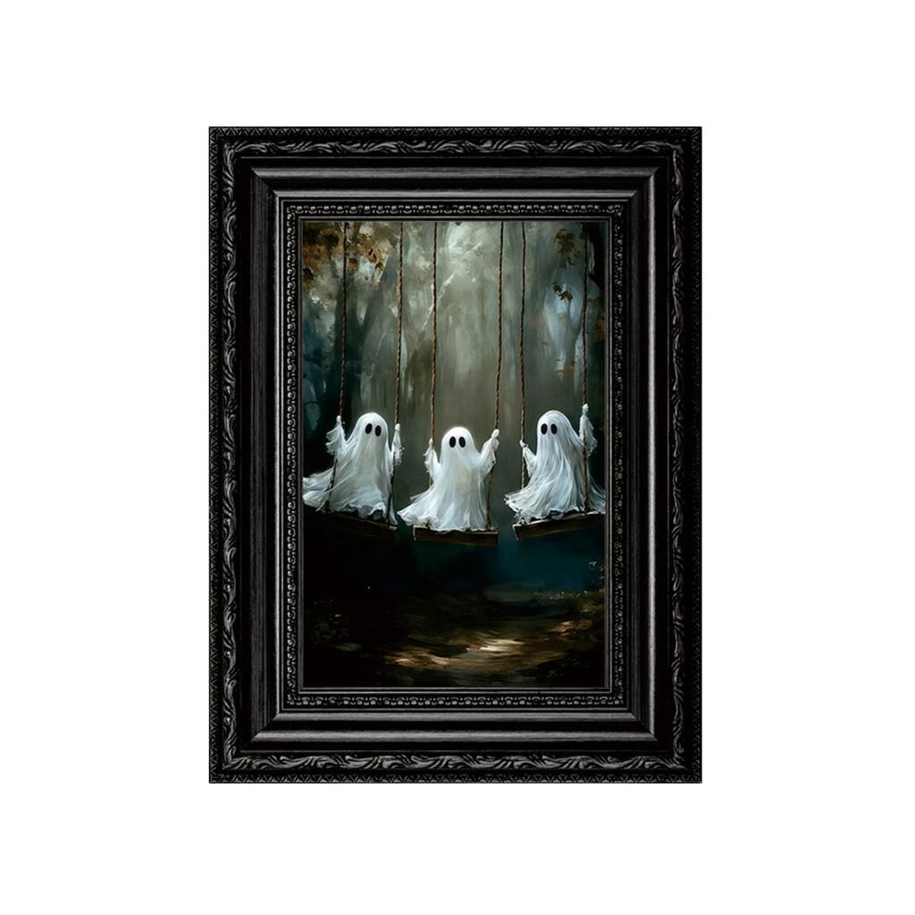 Halloween Wooden Refrigerator Decorative Magnetic Fridge Sticker for Holiday Decor