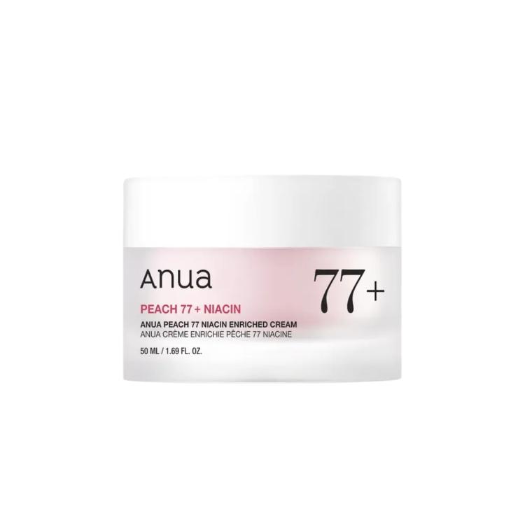 [ANUA] Peach Niacinamide Enriched Cream, Brightening & Hydration Moisture Cream, 50 ml
