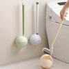 Golf Design Toilet Brush with Base Wall Hanging Bathroom Corner Brush  Household