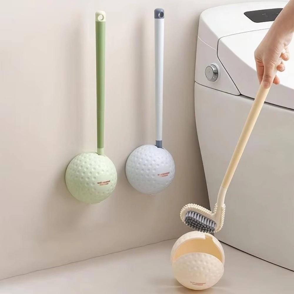 Golf Design Bathroom Cleaning Brush Wall Hanging Bathroom Corner Brush  Household