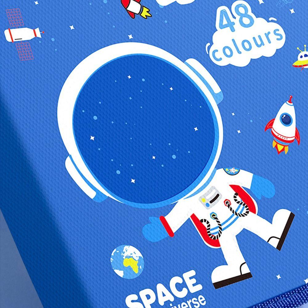 Zipper Art Marker Pen Storage Bag Folding Marker Pen Contaioner  For 24/36/48/60Pcs