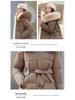 2025 Women's Long Slimming Cotton Coat with Fur Collar – Thickened, Warm Winter Fashion Jacket