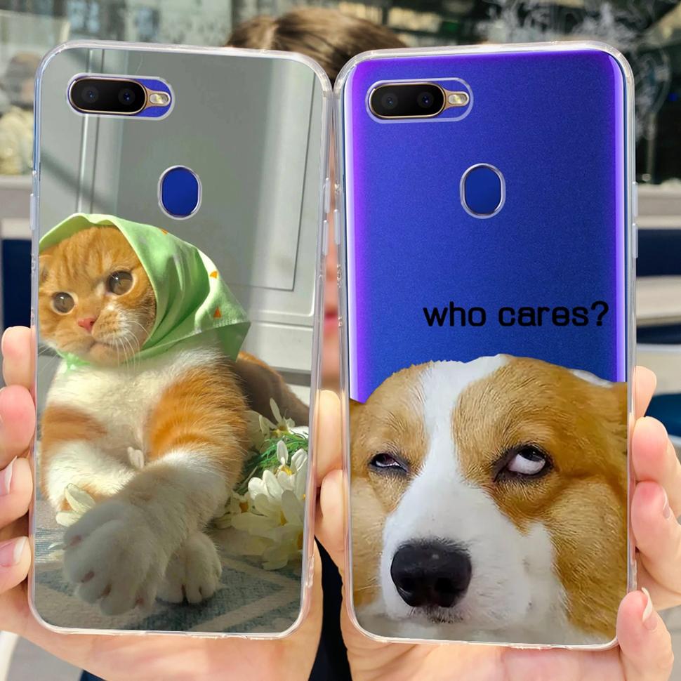 Silikon-Handyhülle für OPPO A5S Hülle AX5s CPH1909 Weiche TPU-Rückseite Für Oppo A7 AX7 CPH1901 CPH1903 Hüllen Capa Coque Fundas