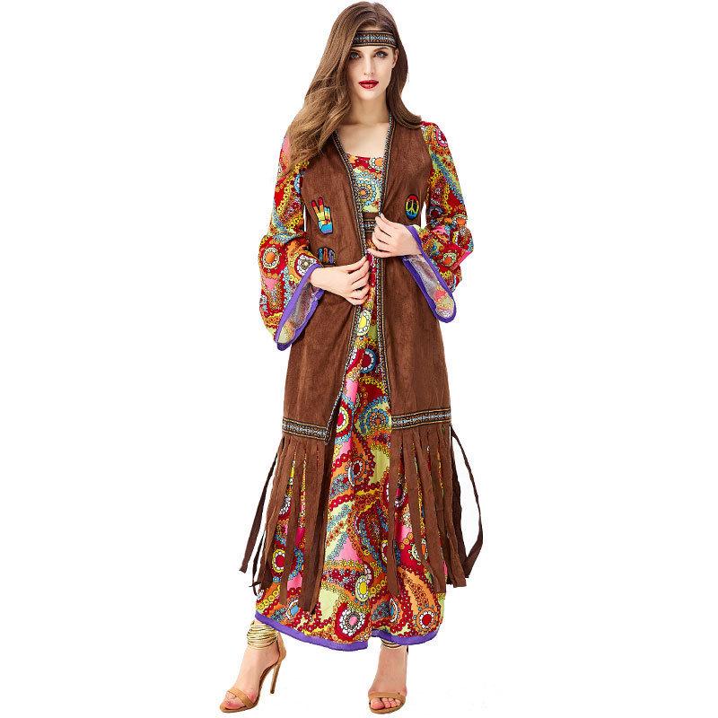 70s Retro Disco Hippie Goddess Costume