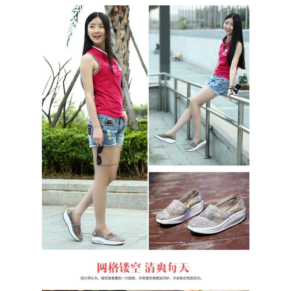 Summer canvas shoes, women's platform lese lace shoes, mesh cloth breathable, heightened small white shoes, flatform mesh shoes, women's single shoes