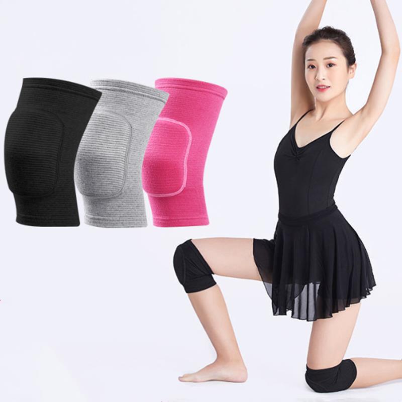 Dance Sponge Knee Pad Warm Volleyball Dance Kneel Anti Collision Exercise Thicken Knee Pad Sports Dance Knee Pad Skating