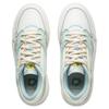 Li Ning 001 BTC Skateboard Shoes Women's Low Top Ivory/Light Moss Green AGCU054-2