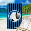 Atlanta Football Club Microfiber Beach Towel, Lightweight And Quick-Dry, for Summer Travel, Beach Essential, Swimming Pool Outdoor